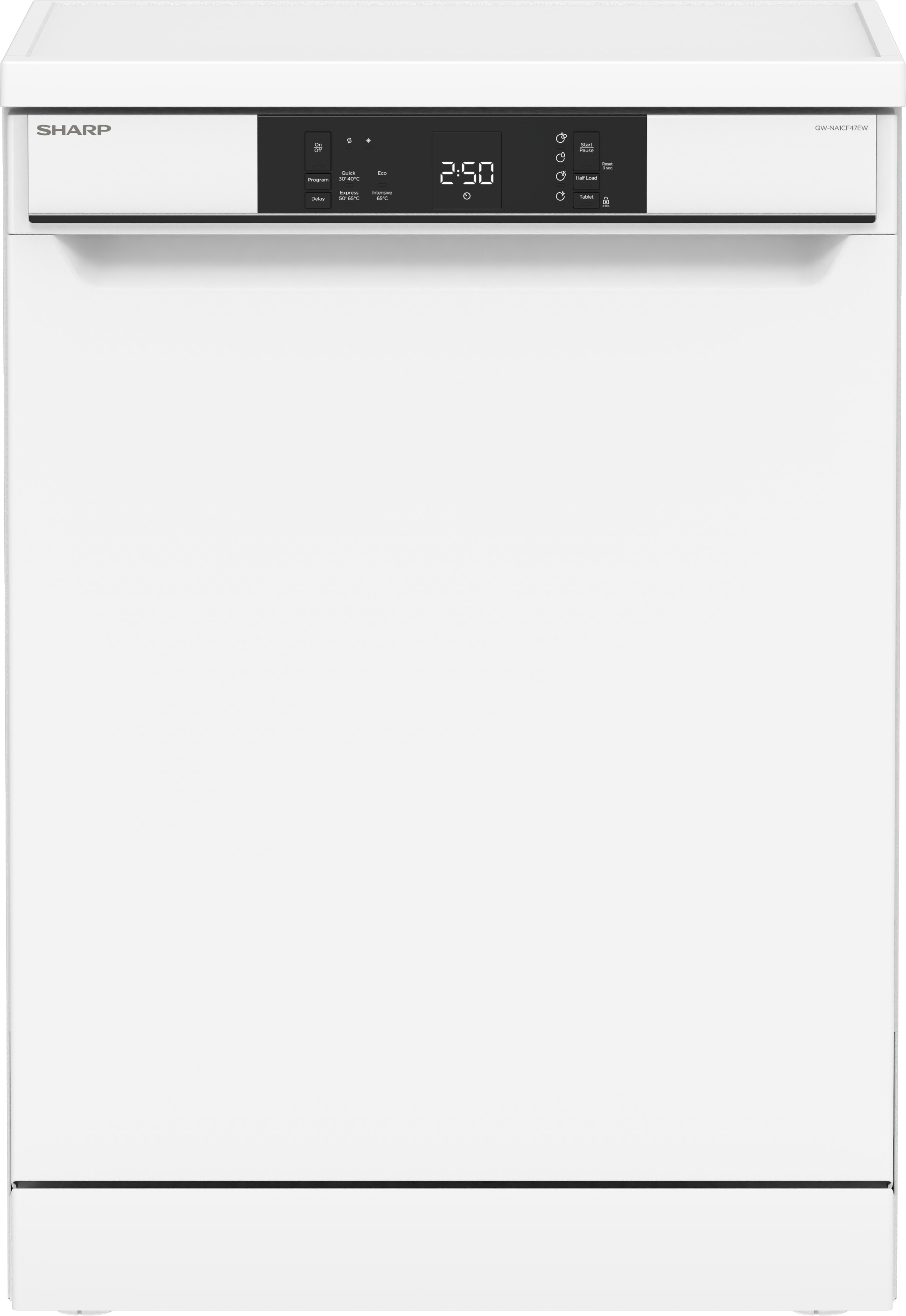 Sharp QW-NA1CF47EW dishwasher Freestanding 13 place settings – image 7