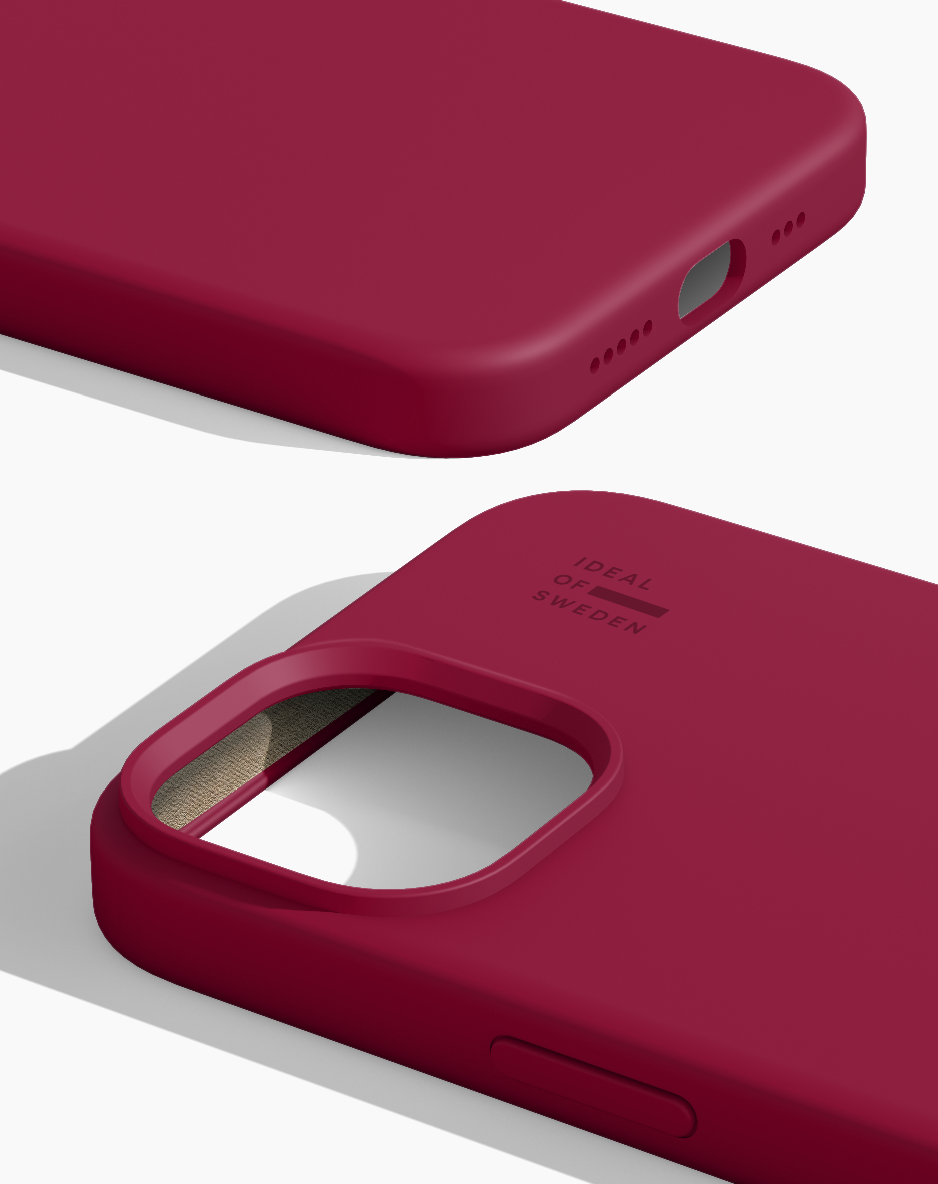 iDeal of Sweden Silicone Case MagSafe iPhone 13 / 14 Cranberry – image 3