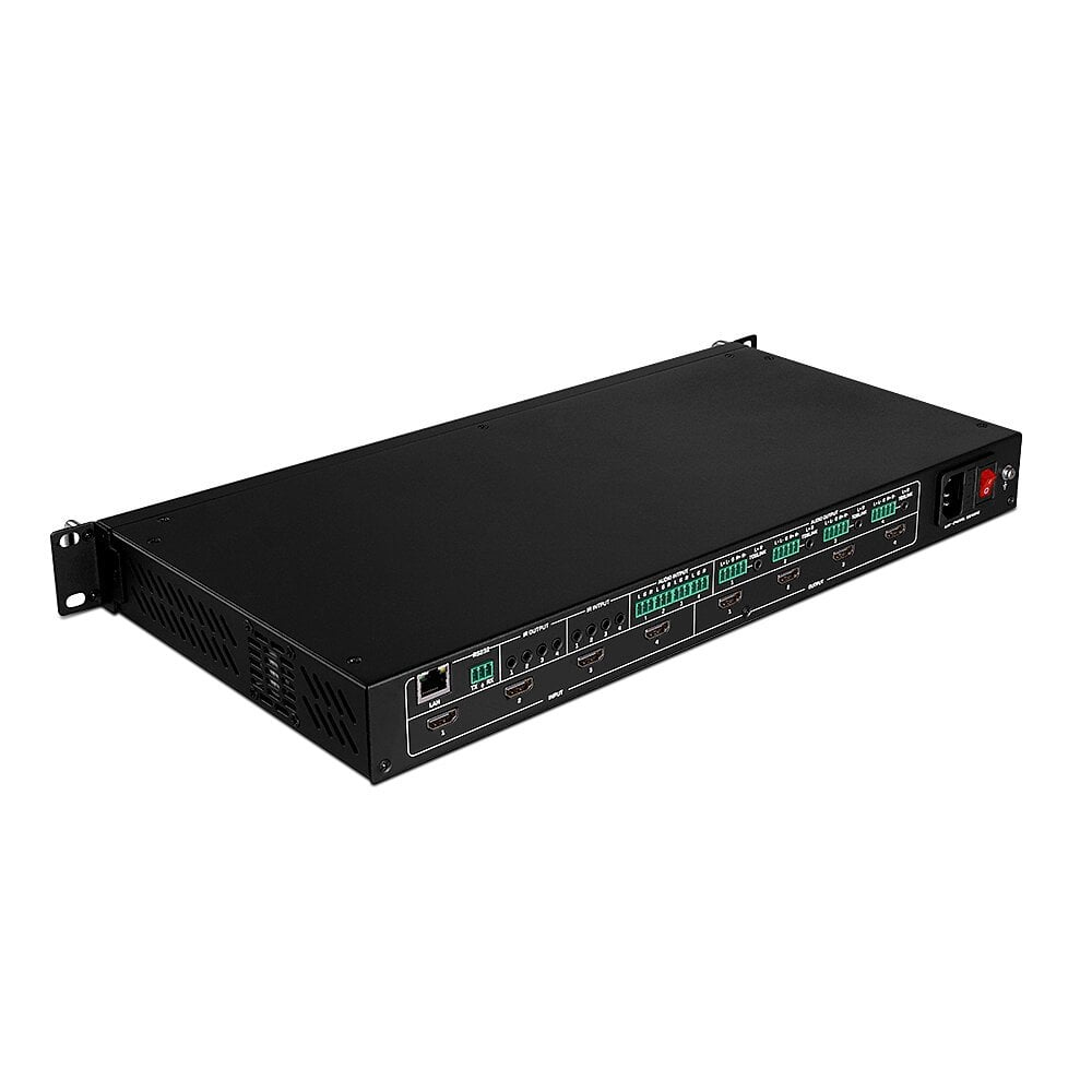 Lindy 4x4 HDMI 4K60 Matrix with Video Wall Scaling – image 2