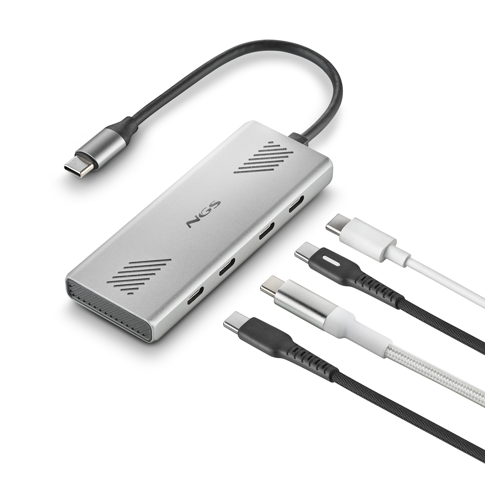 NGS WONDER4-C USB Type-C 5000 Mbit/s Silver – image 3