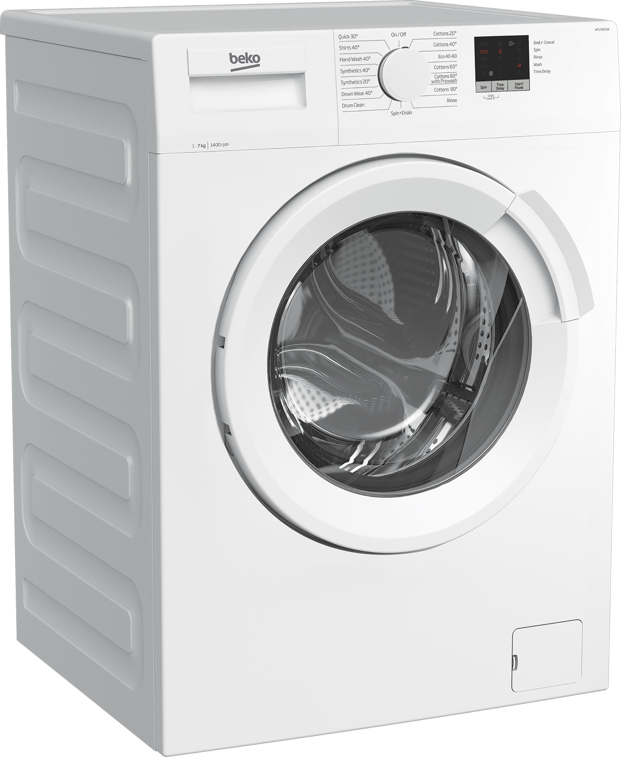 Beko b100 WTL74051W Freestanding – image 2