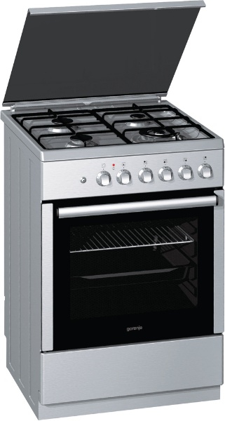 Gorenje K67120AX cooker Freestanding cooker Electric Gas Stainless steel