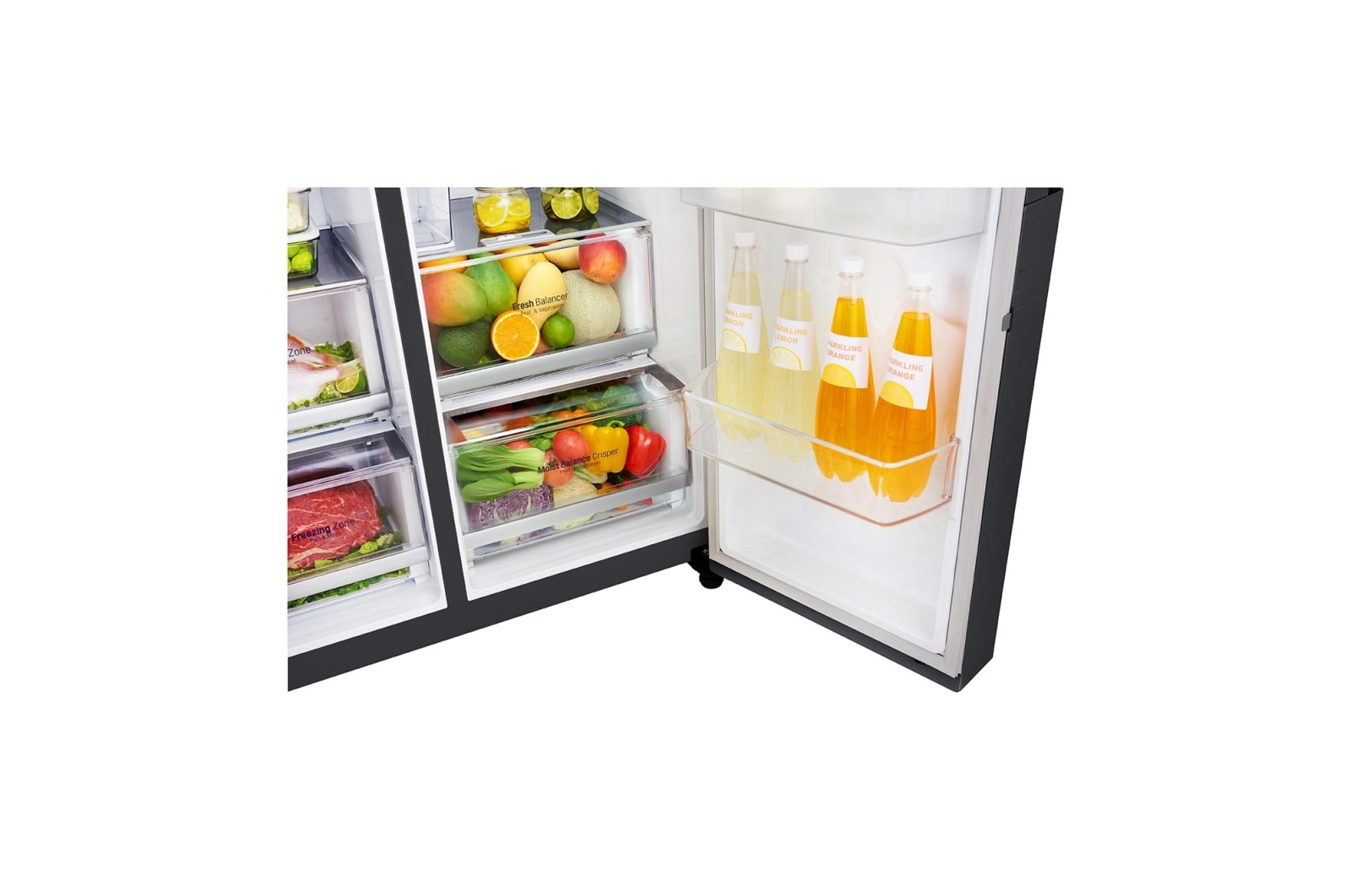 LG GSX961MCCE side-by-side refrigerator Freestanding – image 7