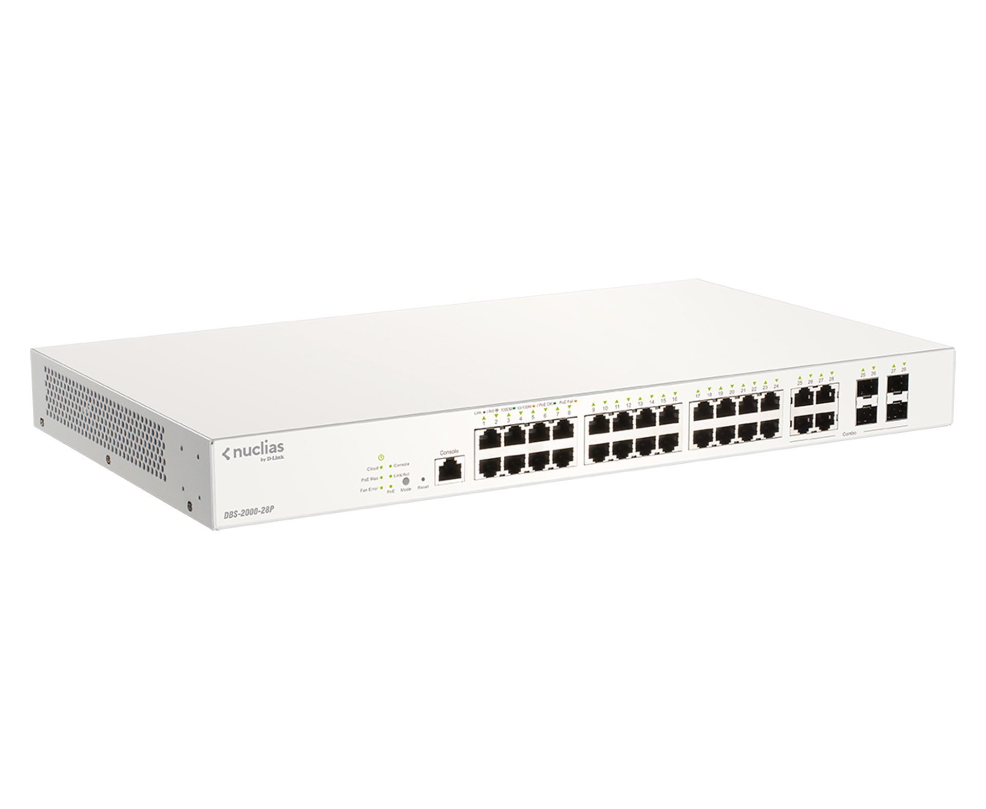 D-Link 28-Port Gigabit PoE+ Nuclias Smart Managed Switch including – image 2