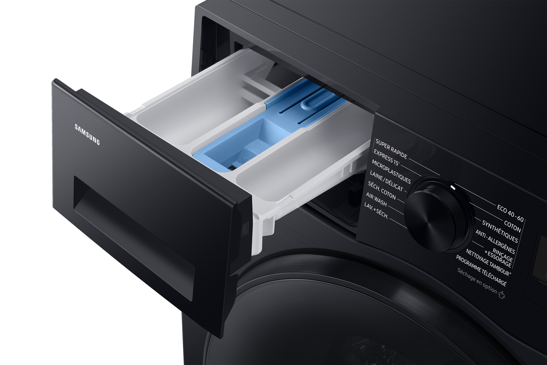 Samsung WD90HG5U34BBEF washer dryer Freestanding Front-load Black – image 9