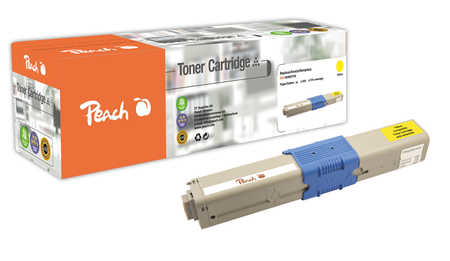 Peach PT243 toner cartridge 1 pc(s) Yellow
