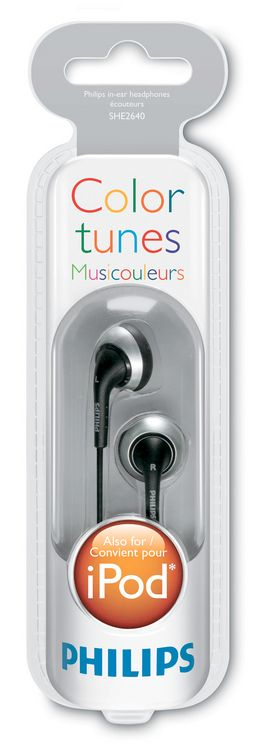 Philips SHE2640/00 headphones/headset Wired In-ear Black – image 2