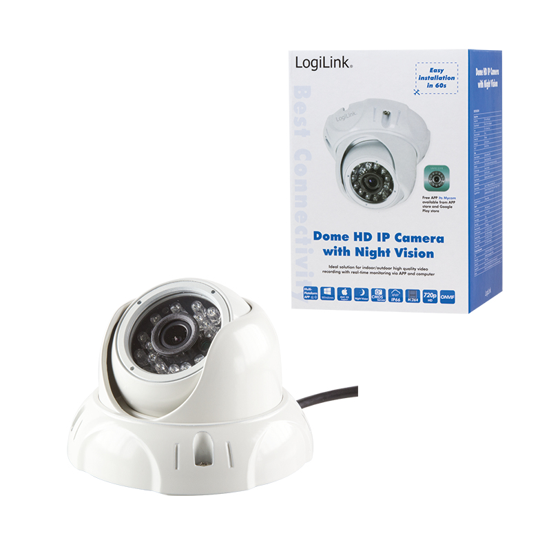 LogiLink WC0045 security camera Dome IP security camera Indoor & outdoor – image 8