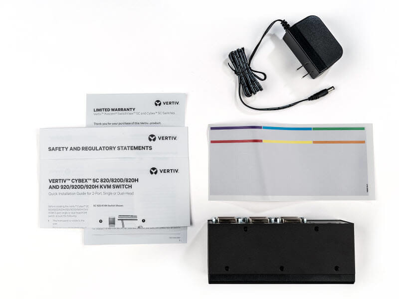 Vertiv SC920-001 KVM switch Black – image 4