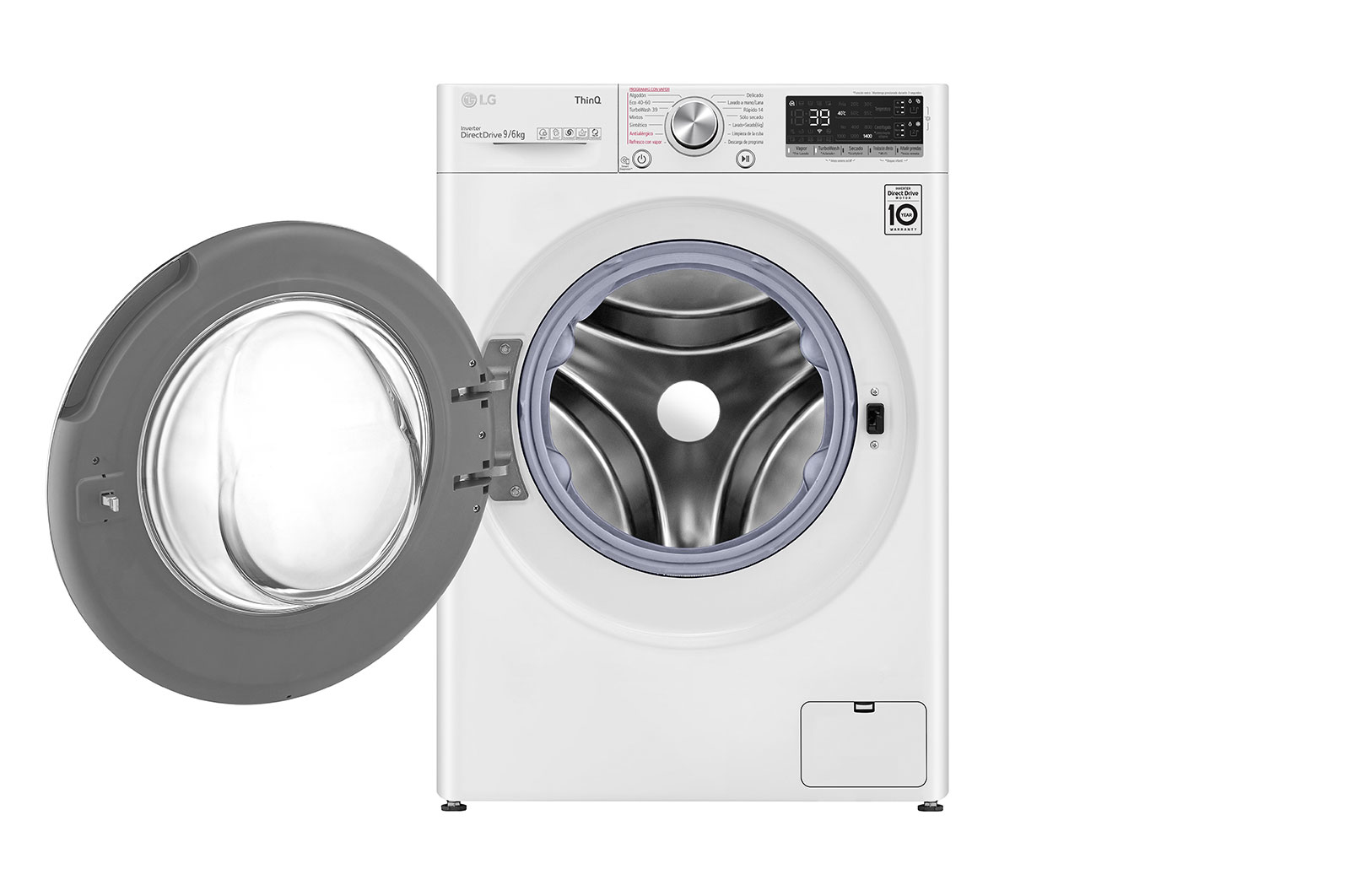 LG F4DV7509S2W washer dryer Freestanding Front-load White – image 2