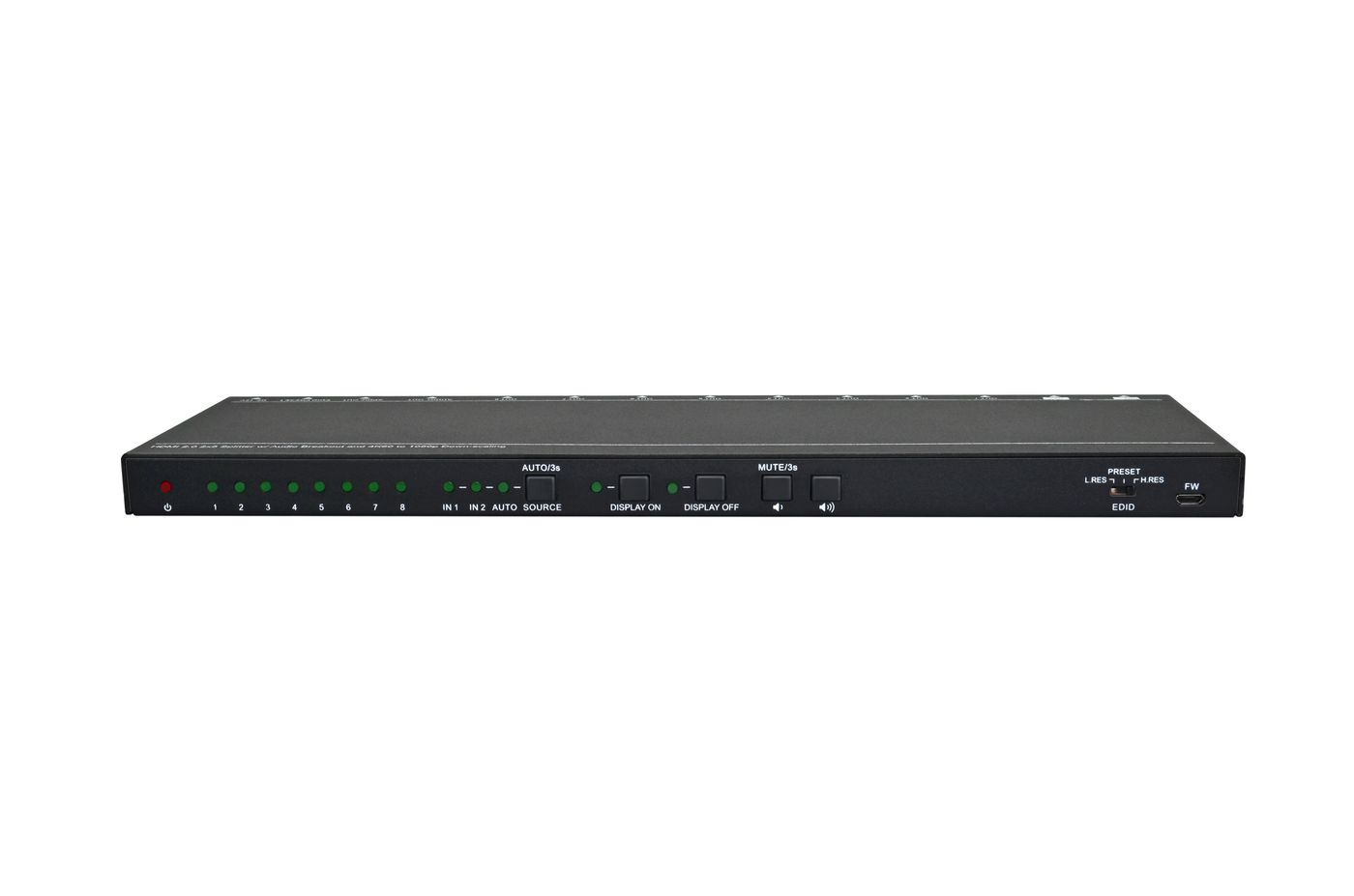 Vivolink VLHDMISP2X8 video splitter HDMI 8x HDMI – image 1