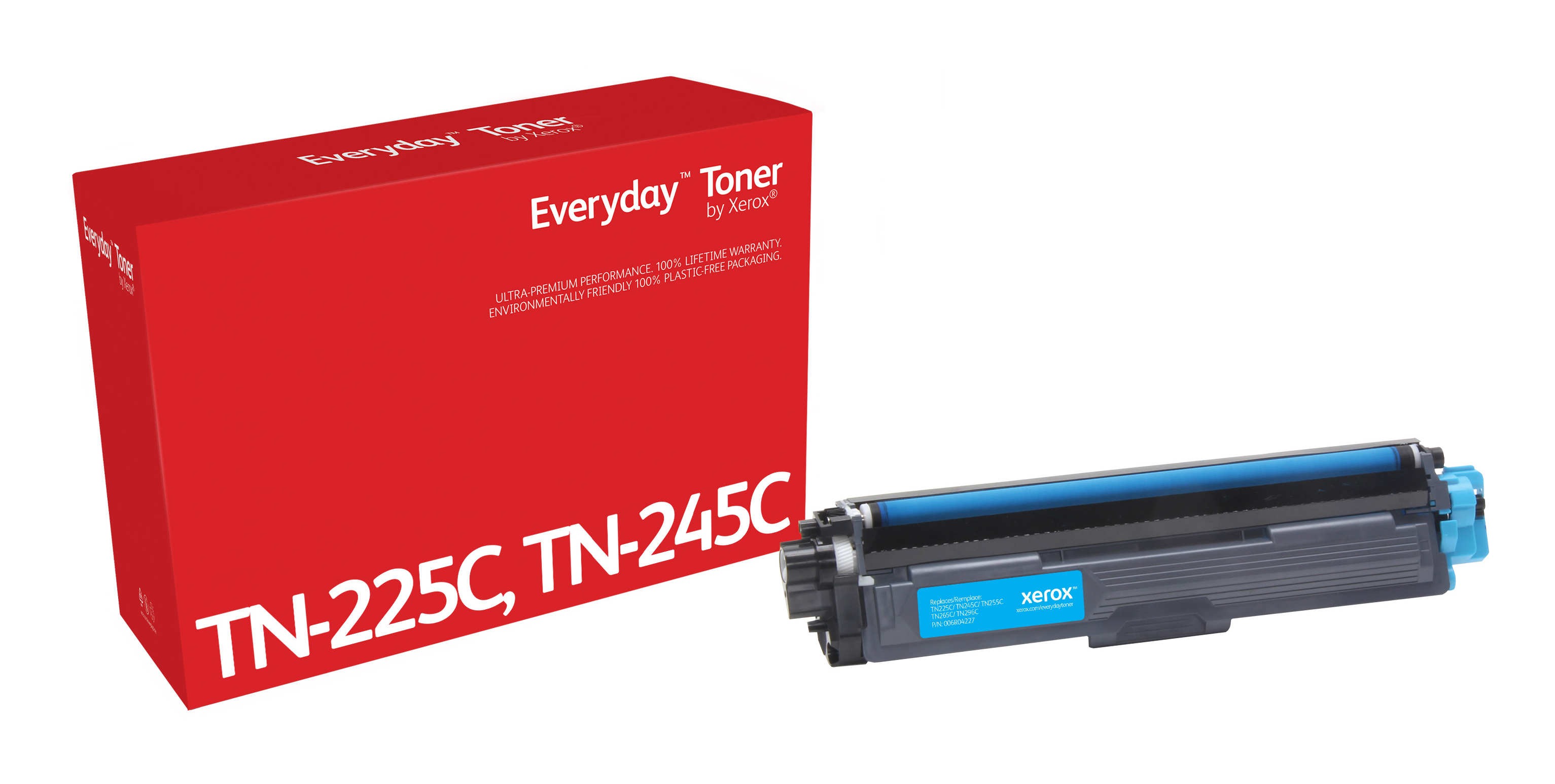 Everyday - Cyan - compatible - toner cartridge (alternative for: Brother TN225C, Brother TN245C) - for Brother DCP-9015, DCP-9020, HL-3150, HL-3170, MFC-9140