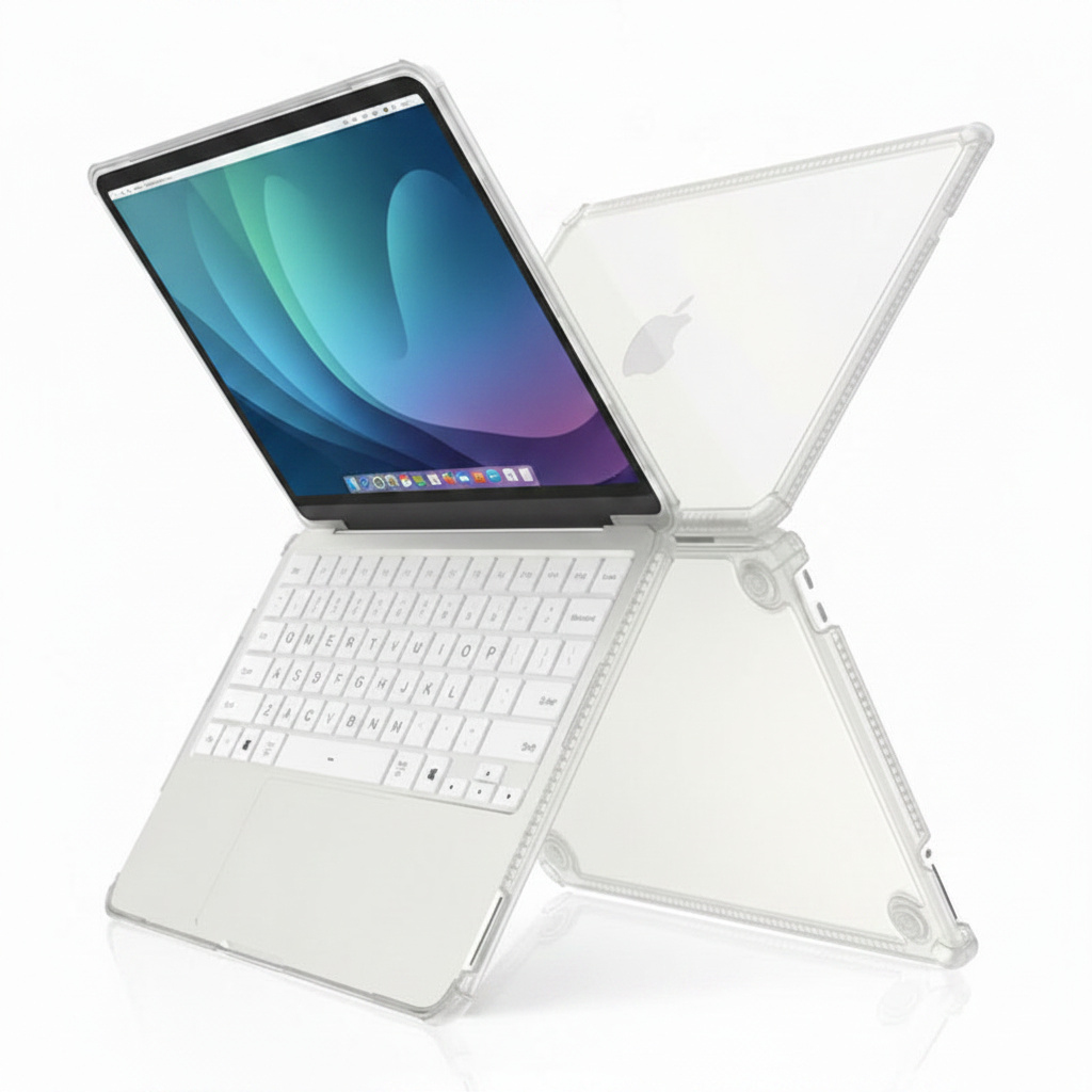 Techair TAMHS003 Protective Hard Shell case for Macbook Neo 2026, clear – image 5