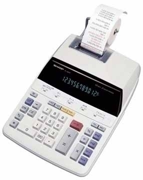 Sharp EL-1607P calculator Printing Gold