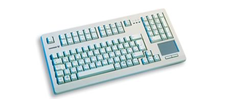 Cherry Keyboard Swiss 105keys PS2 W95+rack 19" touch