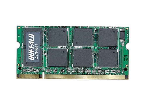 Buffalo D2/N667-256M memory module