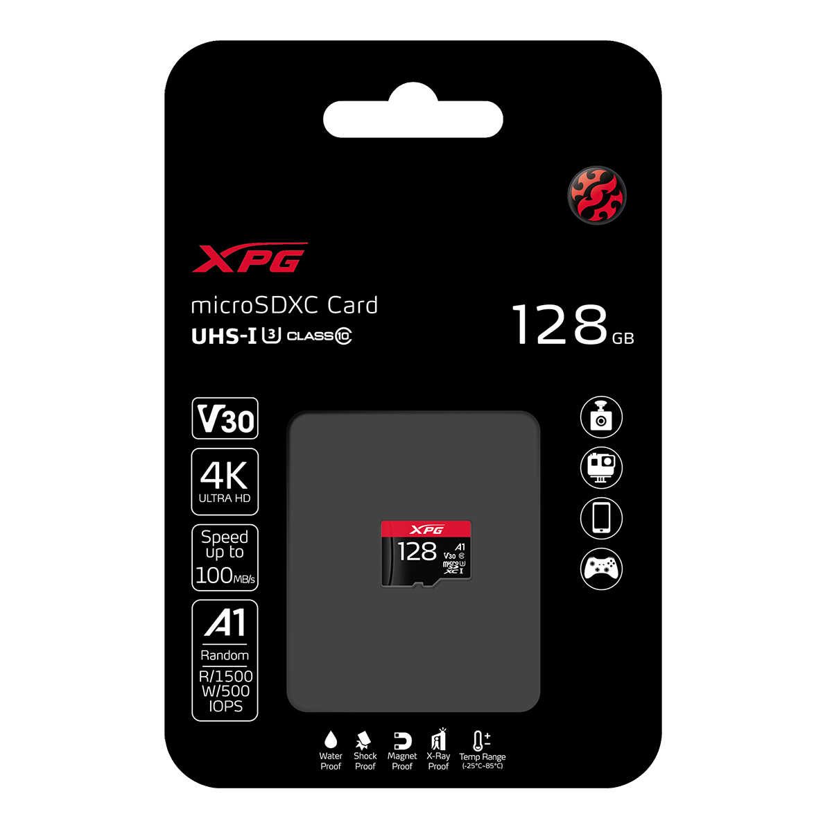 XPG AUSDX128GUI3XPGA1-R memory card