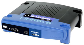 Linksys ADSL Gateway with 4-Port Switch