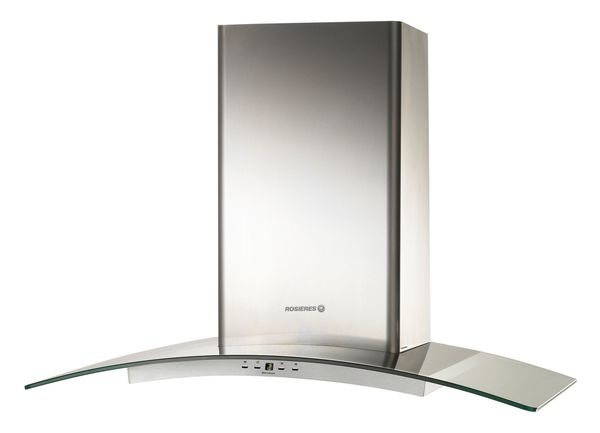 Rosieres RHV912IN cooker hood Wall-mounted Silver 705 m³/h