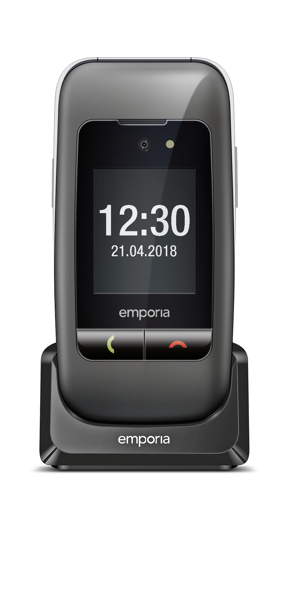 emporiaONE 6.1 cm (2.4") 80 g Grey, Silver Senior phone – image 2