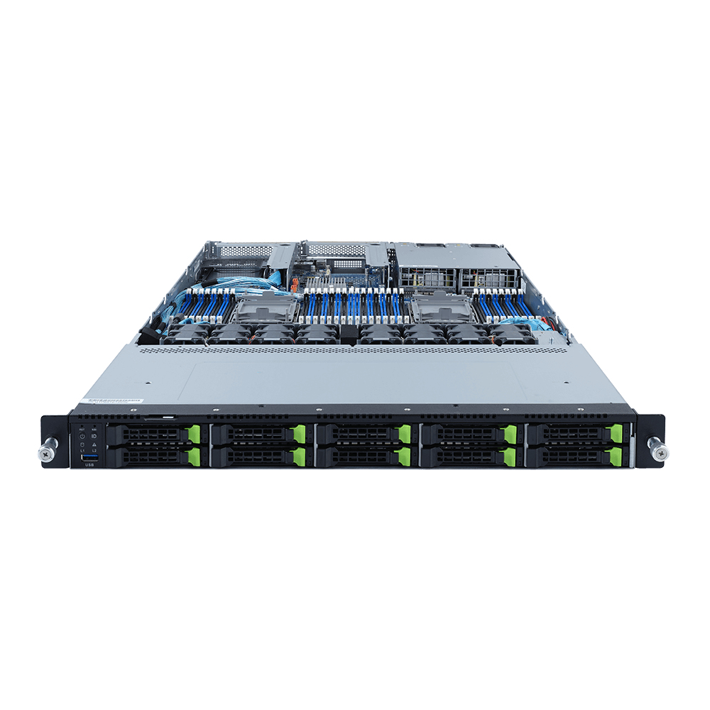 GIGABYTE R182-NA0 Intel C621A LGA 4189 Rack (1U) Black – image 2