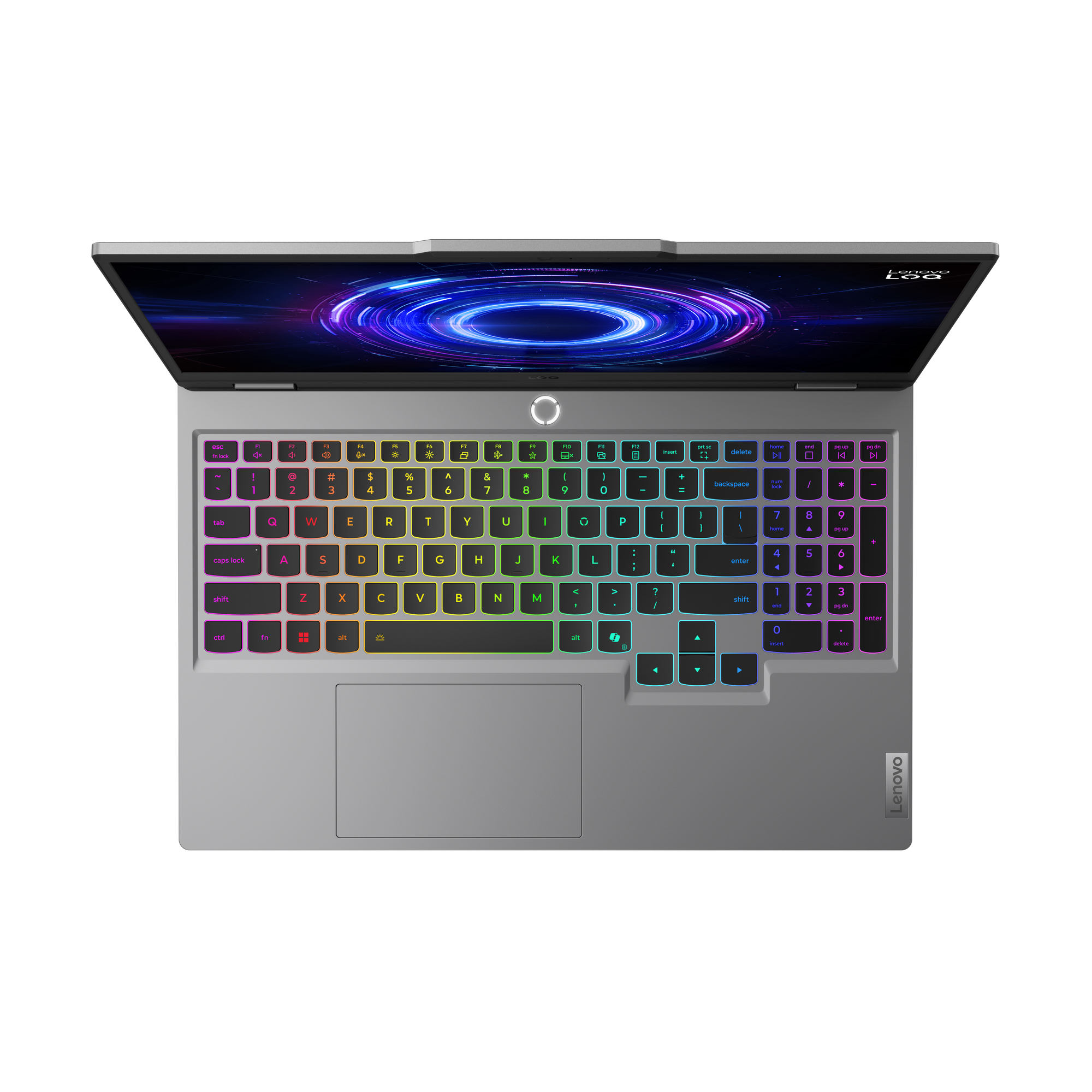 Portátil gaming - Lenovo LOQ 15IRX10, 15.6" Full-HD, Intel® Core™ i7-13650HX, 32GB RAM, 1TB SSD, GeForce RTX™ 5060, Sin sistema operativo, Gris - imagen 11