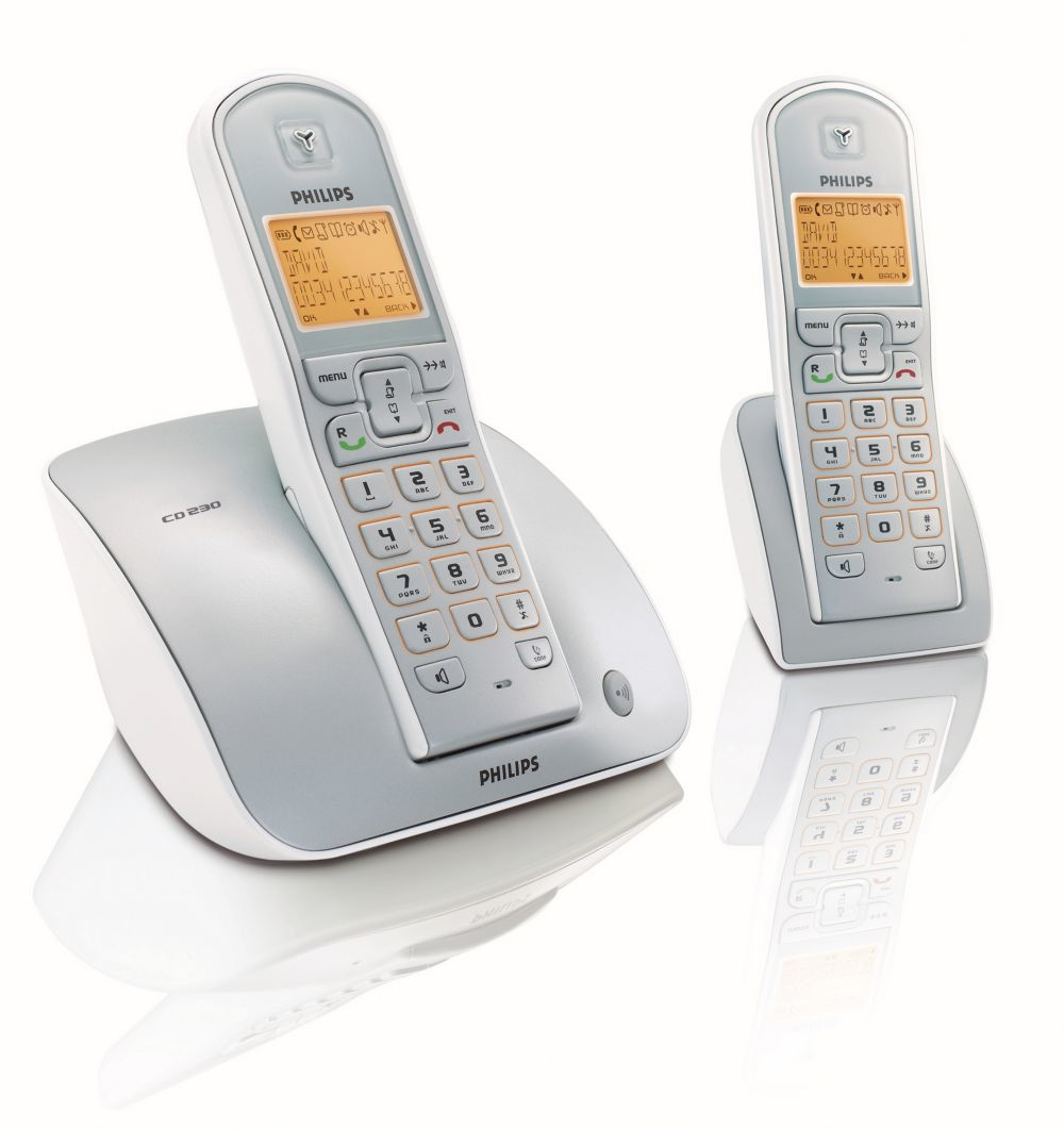 Philips CD2302S Cordless telephone – image 2