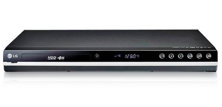 LG RH387HP DVD recorder Black