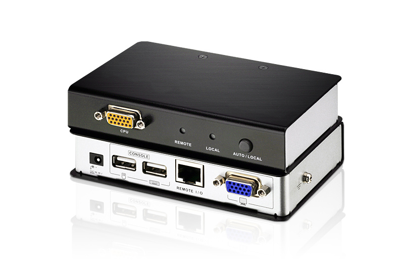 ATEN KA7171 KVM switch Black, Metallic