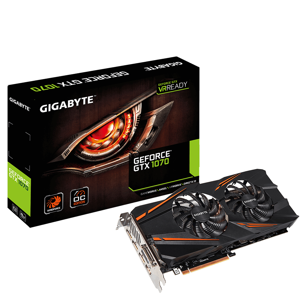 GIGABYTE GeForce GTX 1070 WINDFORCE OC – image 4