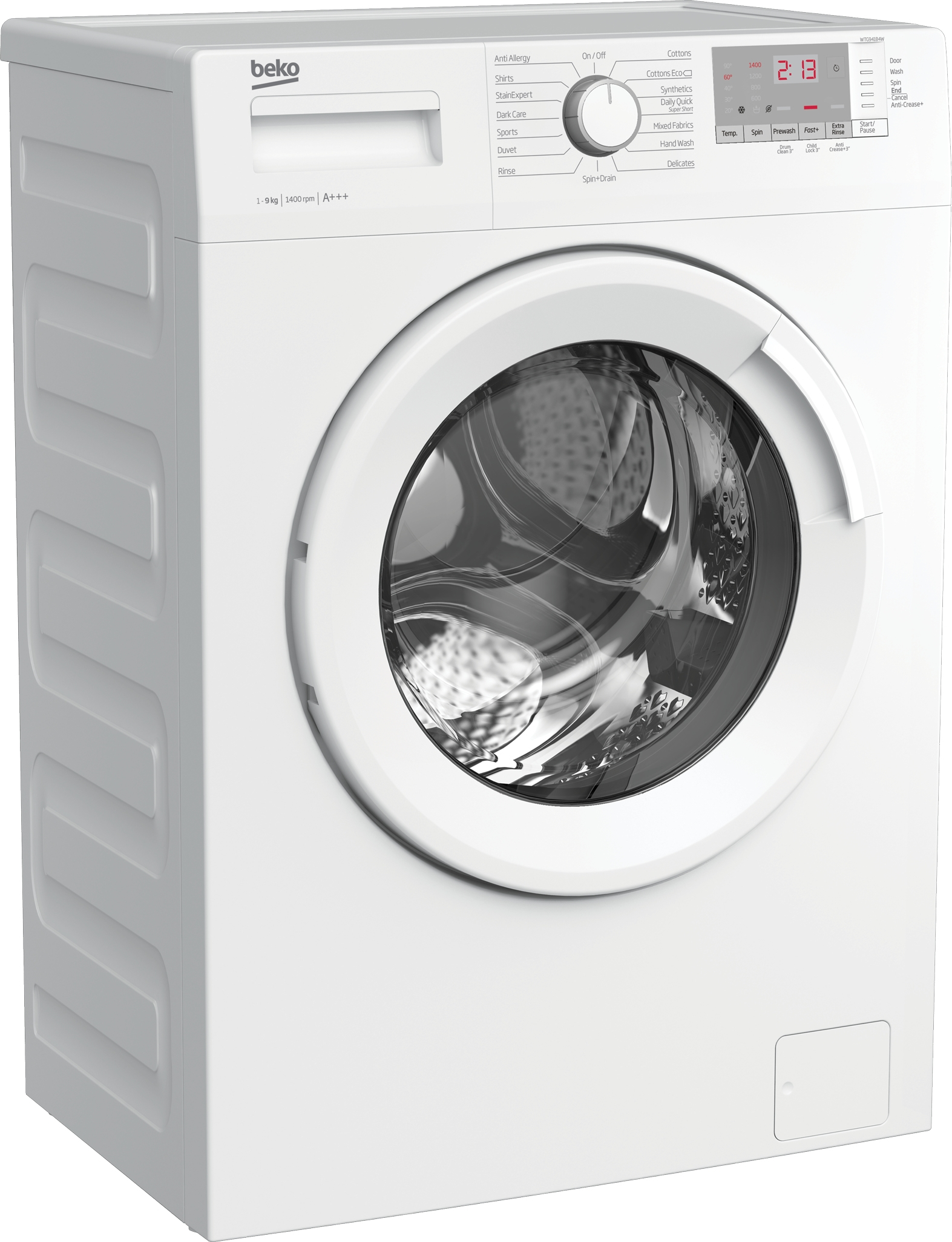Beko WTG941B4W washing machine Front-load – image 9