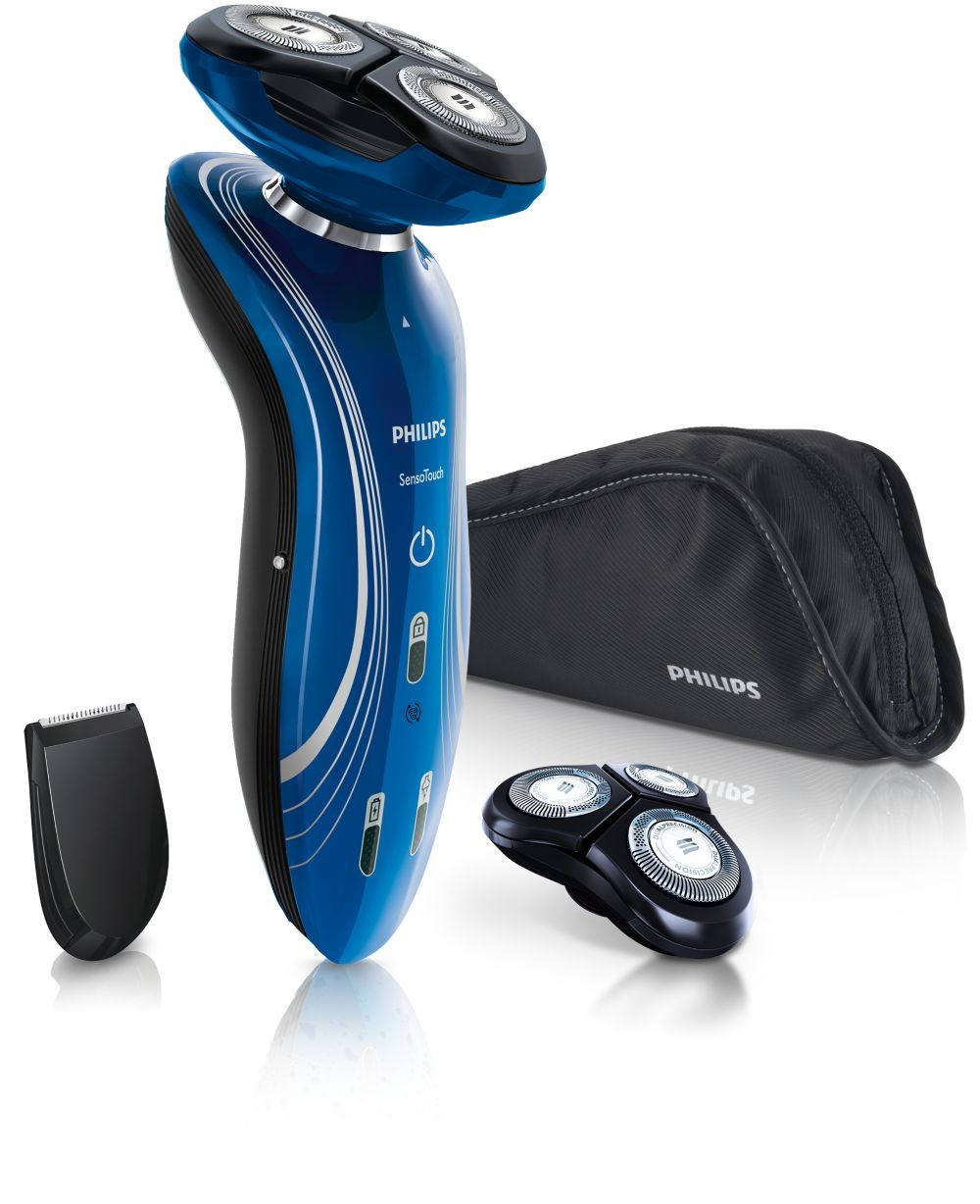 Philips SHAVER Series 7000 SensoTouch RQ1155/82 men's shaver Rotation shaver Trimmer Blue