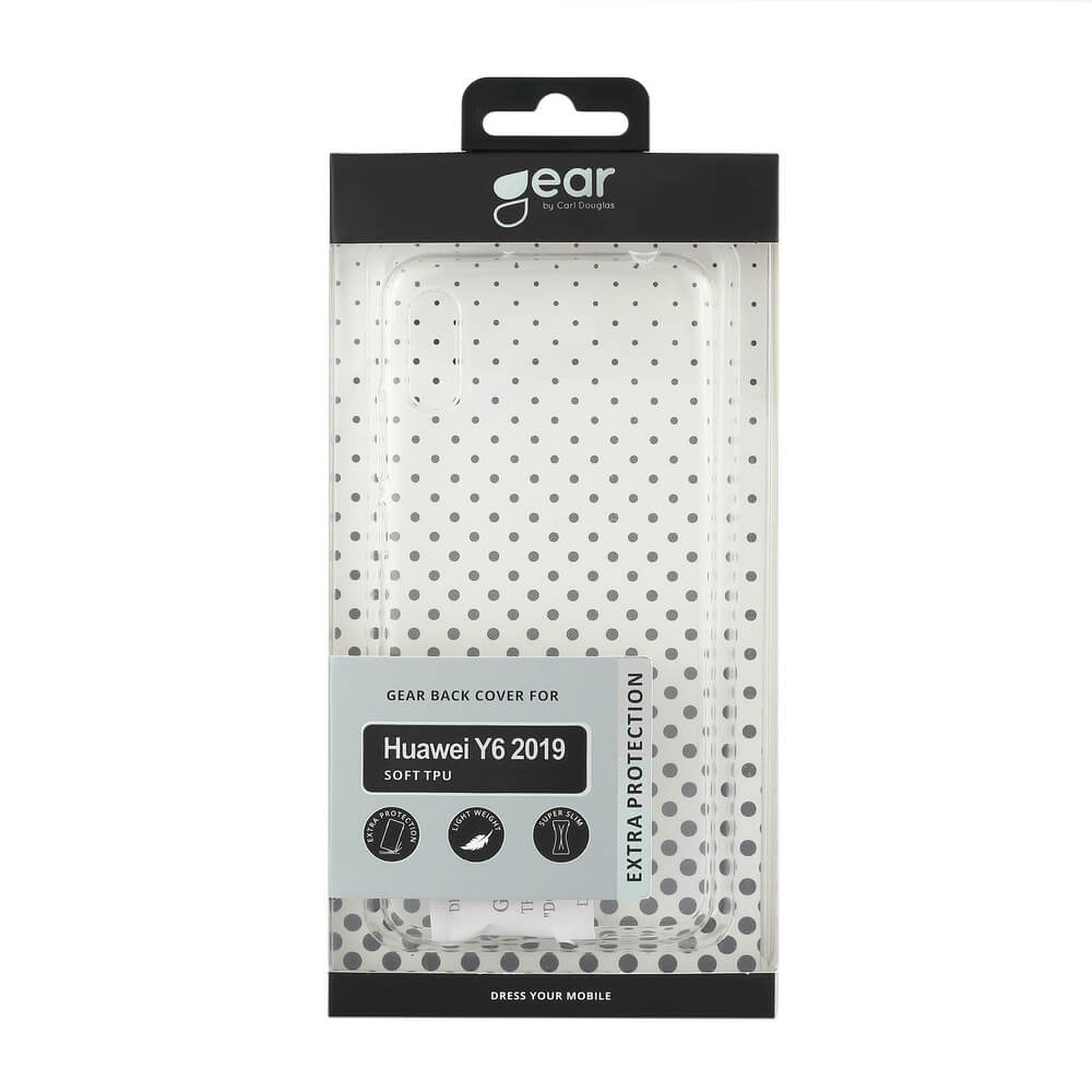 Gear Phone Case TPU Transparent - Huawei Y6 2019 – image 2