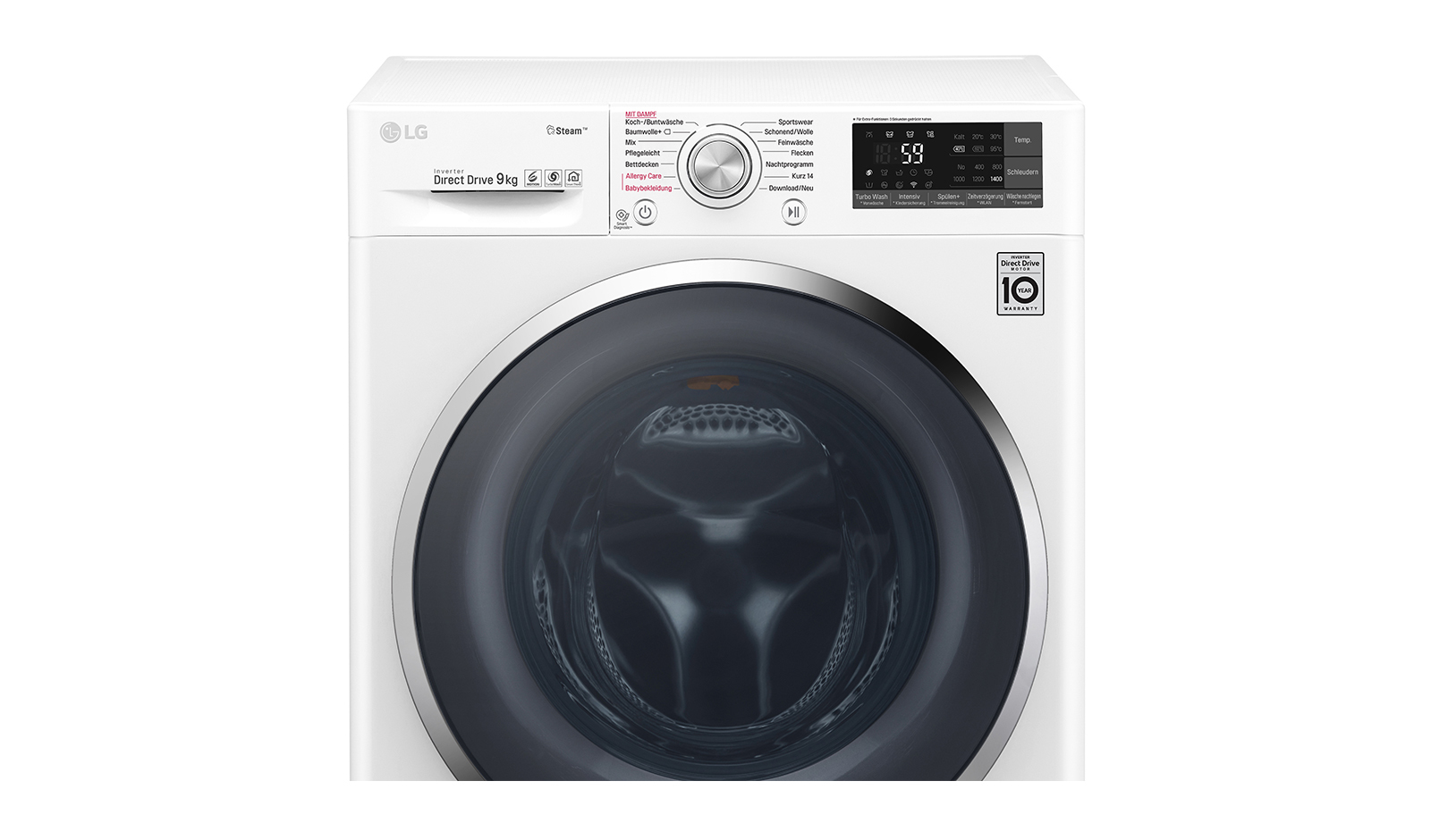 LG F14WM9TS2 washing machine Front-load – image 2