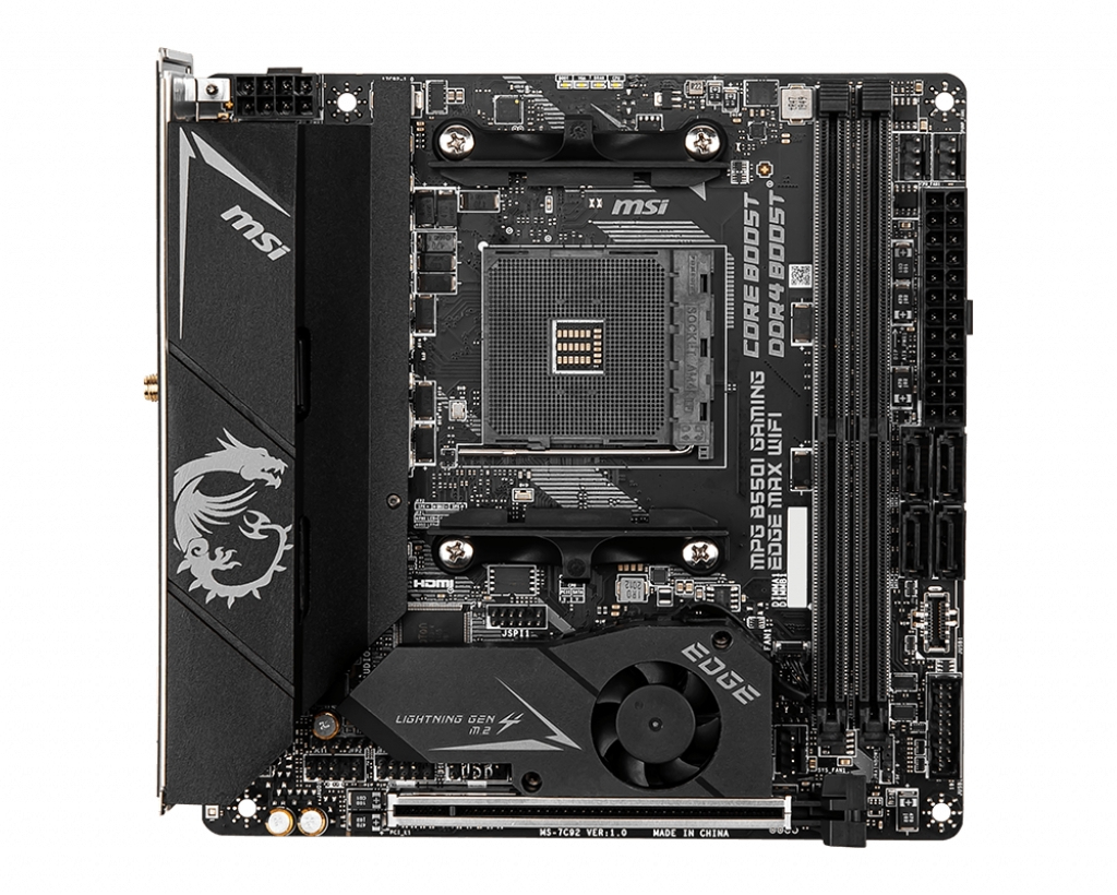 MSI MPG B550I GAMING EDGE MAX WIFI – image 1