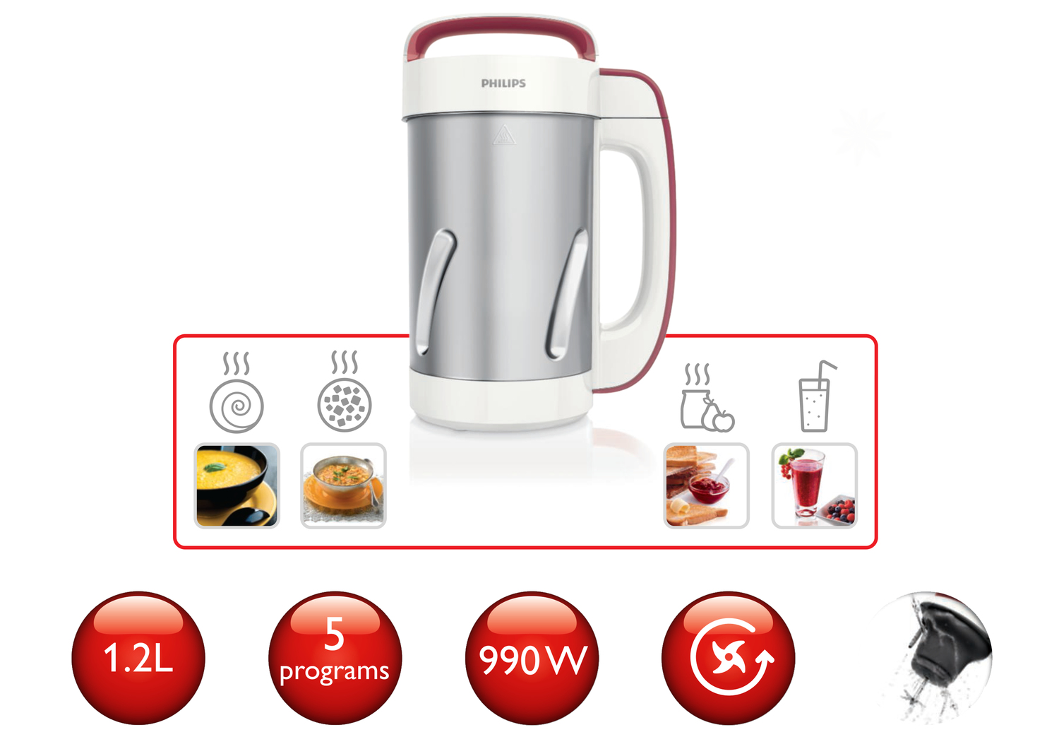 Philips Viva Collection SoupMaker HR2200/80 – image 3