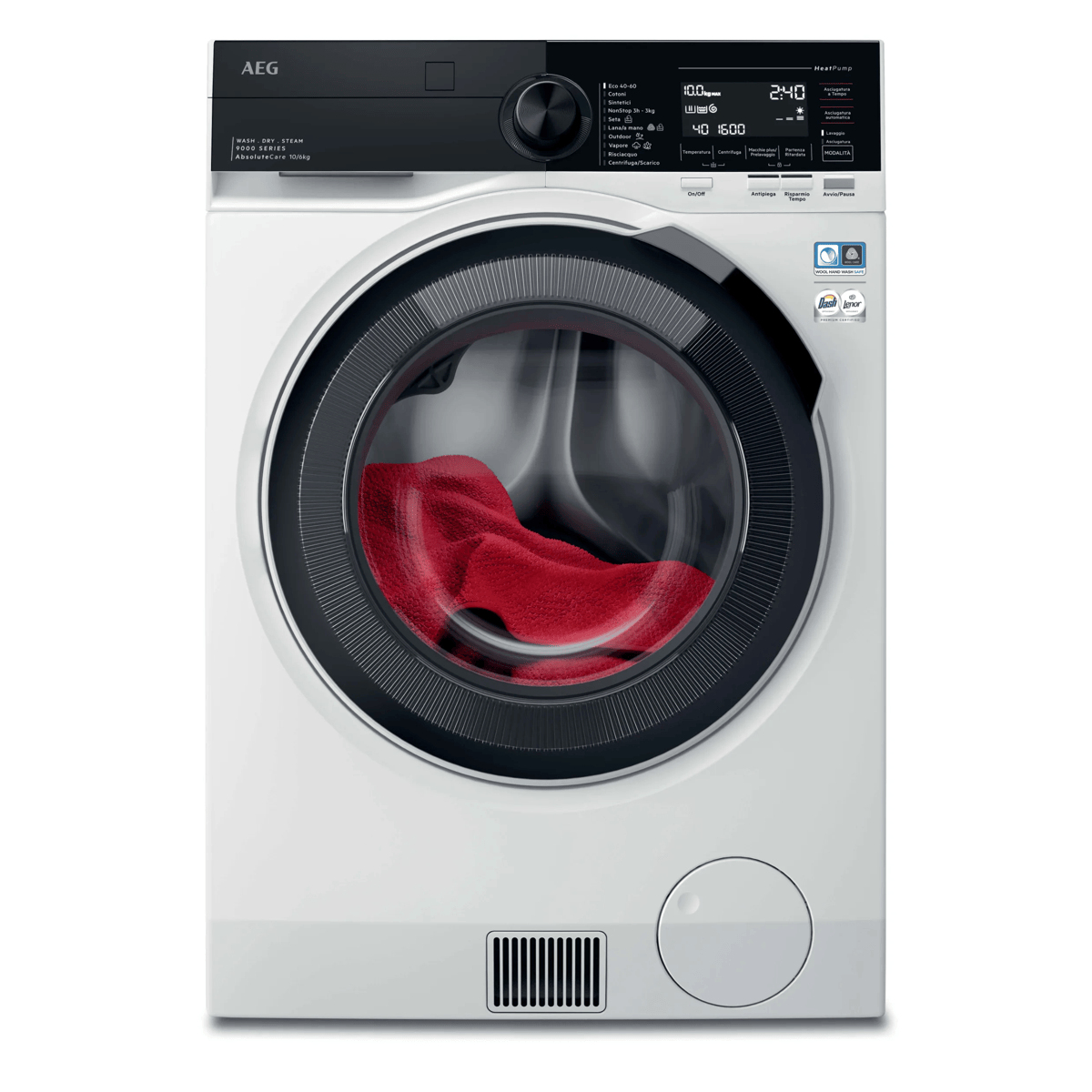AEG Series 9000 LWR9C16AB washer dryer Freestanding Front-load White – image 2