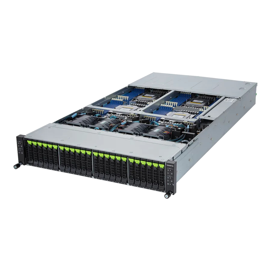 GIGABYTE H273 LGA 6096 Rack (2U) Black – image 2