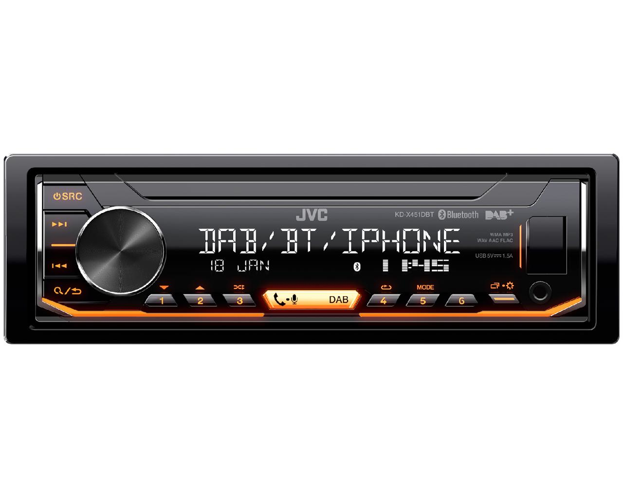 JVC KD-X451DBT Black – image 3