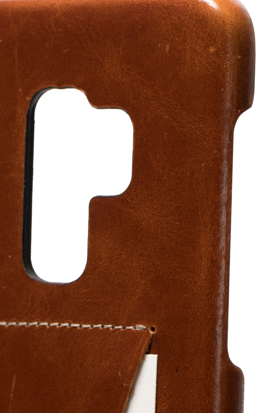 Mobiparts Excellent Backcover Samsung Galaxy S9 Plus Oaked Cognac – image 3