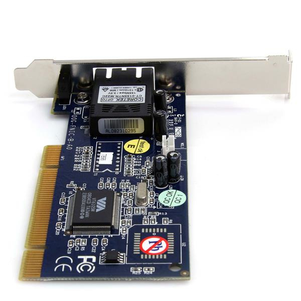 StarTech.com 100Mbps Full/Low Profile Ethernet Multi Mode SC Fiber PCI NIC Card 2km – image 4