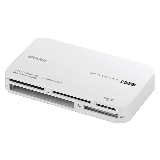 Buffalo BSCR21U3WH card reader USB 3.2 Gen 1 (3.1 Gen 1) White