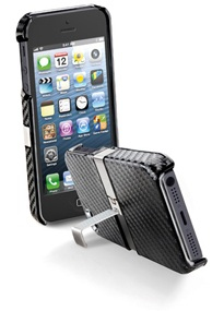 Cellularline ODEONCASEIPHONE5 mobile phone case Cover Black