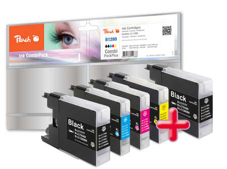 Peach 0F319260 ink cartridge 5 pc(s) Black, Cyan, Magenta, Yellow