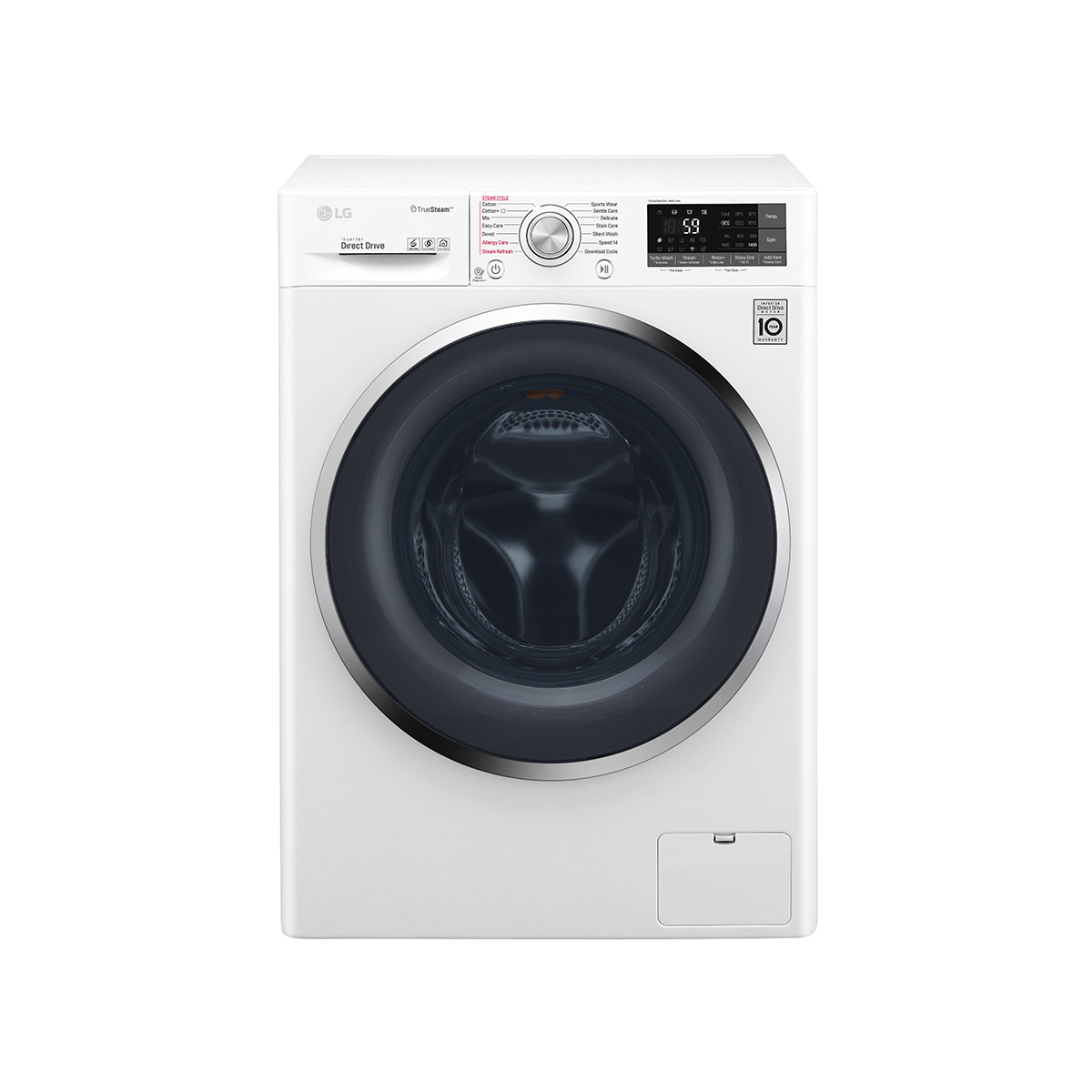 LG F4J8VS2W washing machine Front-load – image 2