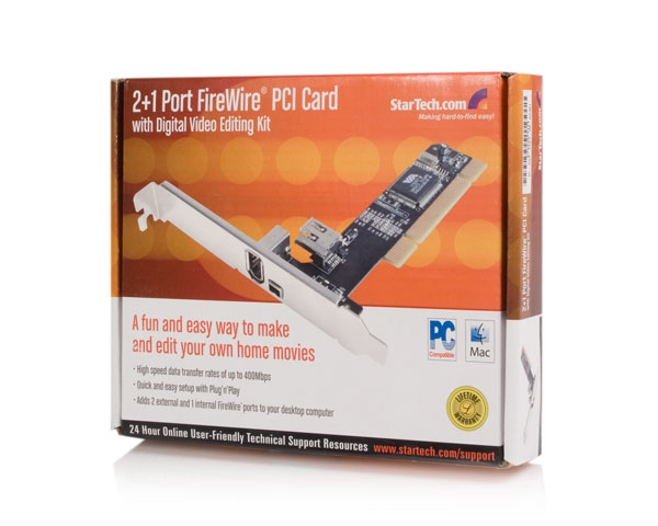 StarTech.com 2 Port IEEE-1394 FireWire PCI Card – image 7