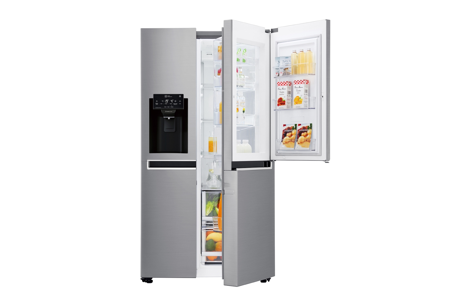 LG GSS6691PS side-by-side refrigerator Freestanding – image 4