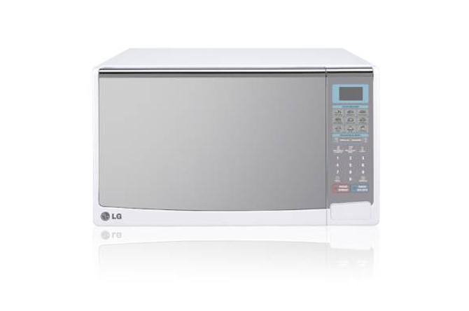 LG MS1449CW microwave White Countertop