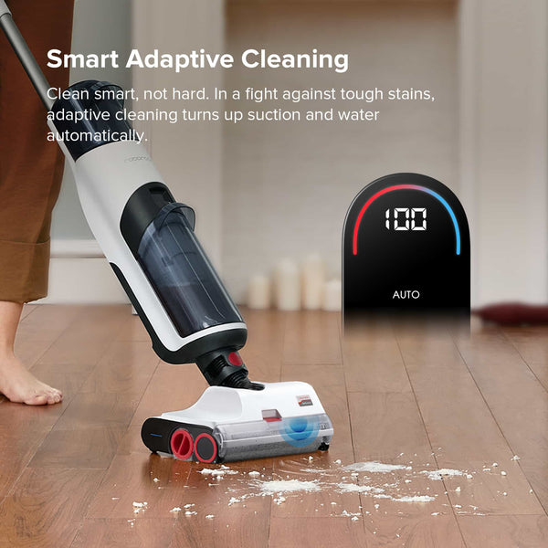 Roborock WD1S1A51-01 stick vacuum/electric broom Upright vacuum Battery Dry&wet Bagless Black, Red, White – image 4