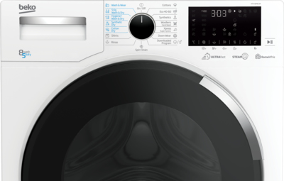Beko HTV8746XF washer dryer Freestanding Front-load White – image 2